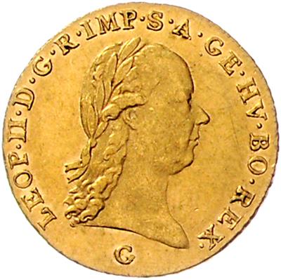 Leopold II. GOLD - Mince, medaile a papírové peníze