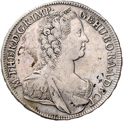 Maria Theresia - Coins, medals and paper money