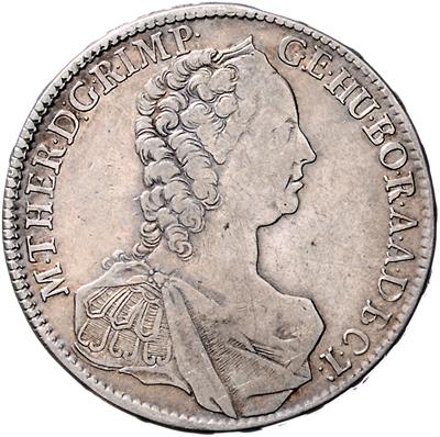 Maria Theresia - Münzen, Medaillen und Papiergeld