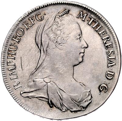 Maria Theresia - Coins, medals and paper money