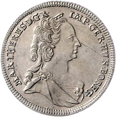Maria Theresia - Coins, medals and paper money