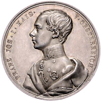 Neujahr 1851 - Mince, medaile a papírové peníze