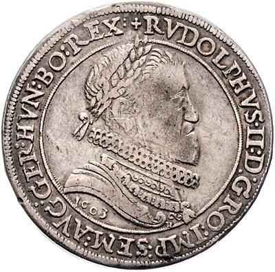 Rudolf II. - Mince, medaile a papírové peníze
