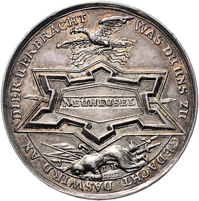 Sieg bei Gran und Einnahme von Neuhäusel 1685 - Mince, medaile a papírové peníze