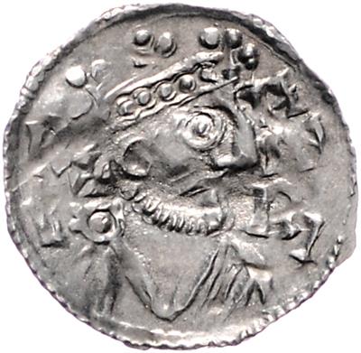 Augsburg, kgl. Mzst., Heinrich II. 1002-1024 - Münzen, Medaillen und Papiergeld