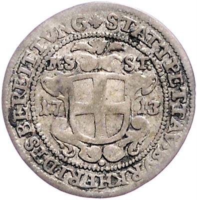 Burgfriedbereitungen unter Karl VI. - Coins, medals and paper money