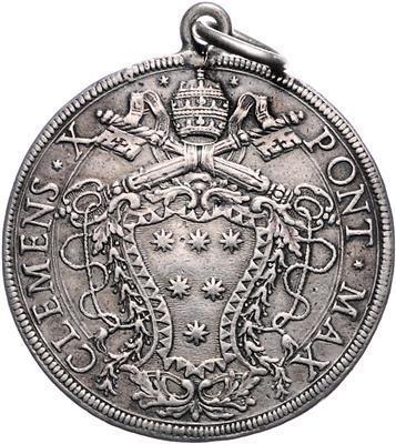 Clemens X. 1670-1676 - Mince, medaile a papírové peníze