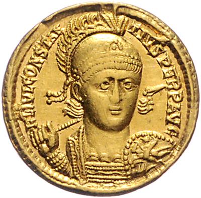 Constantius II. 337-361, GOLD - Monete, medaglie e cartamoneta