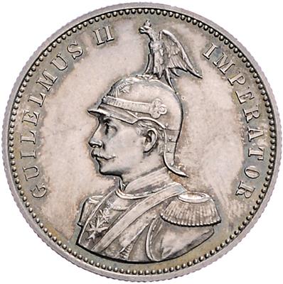 Deutsch Ostafrika, Wilhelm II. 1888-1918 - Coins, medals and paper money