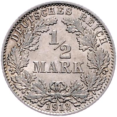 Deutsches Kaiserreich 1871-1918 - Münzen, Medaillen und Papiergeld