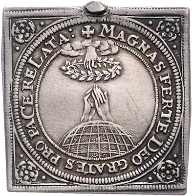 Ferdinand III./Friedensschlüsse - Mince, medaile a papírové peníze
