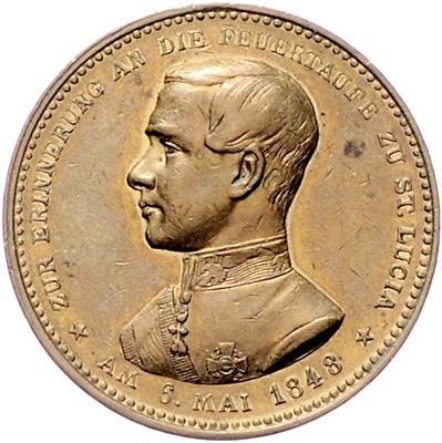 Franz Josef I./Jubiläen - Coins, medals and paper money
