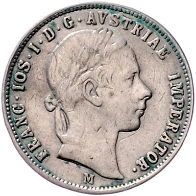 Franz Josef I./Lombardei Venetien - Münzen, Medaillen und Papiergeld