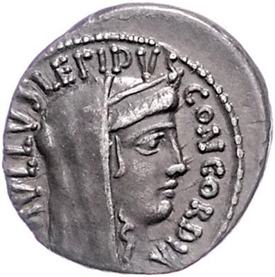 L. AEMILIUS LEPIDUS PAULLUS - Münzen, Medaillen und Papiergeld