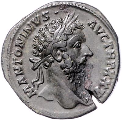 Marcus Aurelius 161-180 - Münzen, Medaillen und Papiergeld