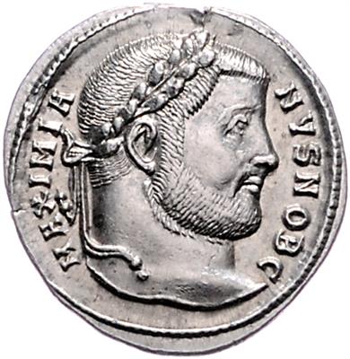 Maximianus II. als Caesar - Coins, medals and paper money