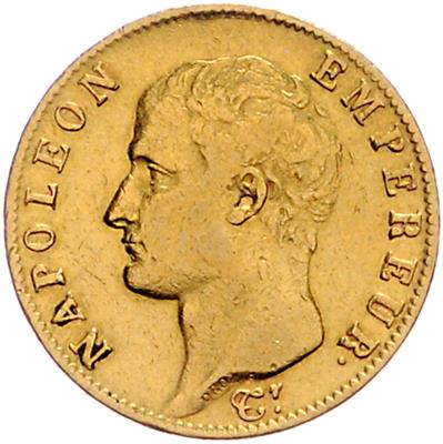 Napoleon 1804-1814, GOLD - Monete, medaglie e cartamoneta