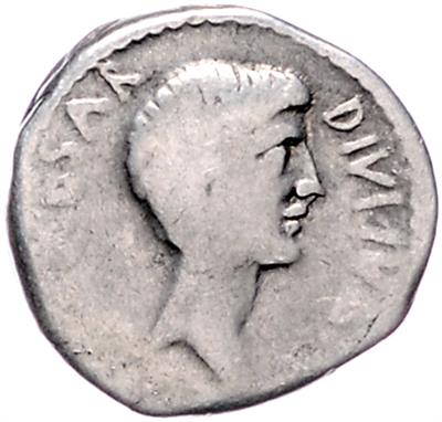 Octavianus und M. VIPSANIVS AGRIPPA - Coins, medals and paper money