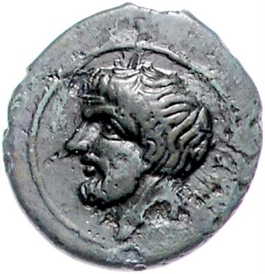 Thrakisch- Skythische Dynasten, Hebryzelmis 389-383 v. C. - Mince, medaile a papírové peníze