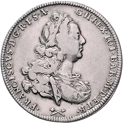 Toskana, Franz II. von Lothringen 1737-1765 - Münzen, Medaillen und Papiergeld