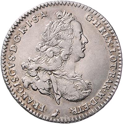 Toskana, Franz II. von Lothringen 1737-1765 - Coins, medals and paper money