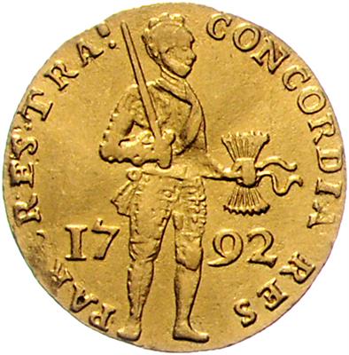 Utrecht, GOLD - Coins, medals and paper money
