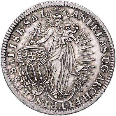 Andreas Jakob v. Dietrichstein - Münzen, Medaillen und Papiergeld
