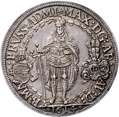Eh. Maximilian als Hochmeister des Deutschen Ritterordens - Mince, medaile a papírové peníze