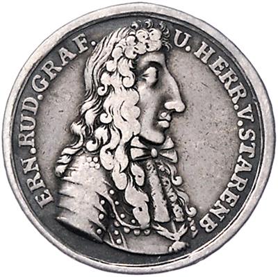Ersnt Rüdiger Graf Starhemberg, Verteidiger von Wien - Mince, medaile a papírové peníze