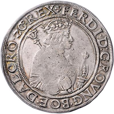 Ferdinand I. - Mince, medaile a papírové peníze