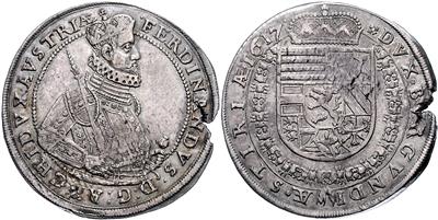 Ferdinand II., als Erzherzog - Mince, medaile a papírové peníze