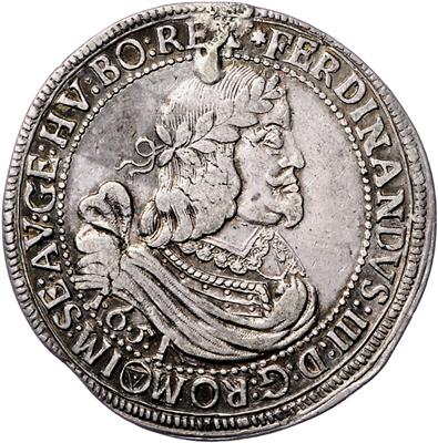 Ferdinand III. - Coins, medals and paper money