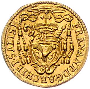 Franz Anton v. Harrach GOLD - Coins, medals and paper money