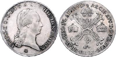 Franz II. - Münzen, Medaillen und Papiergeld