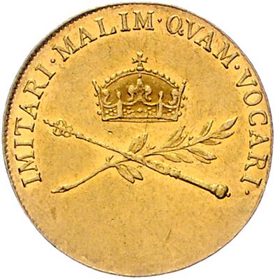 Franz II. und Maria Theresia GOLD - Mince, medaile a papírové peníze