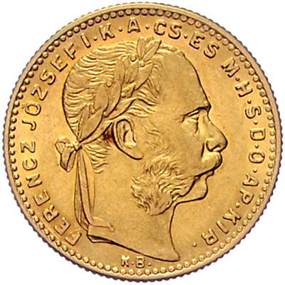 Franz Josef I. GOLD - Münzen, Medaillen und Papiergeld