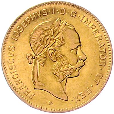 Franz Josef I. GOLD - Münzen, Medaillen und Papiergeld