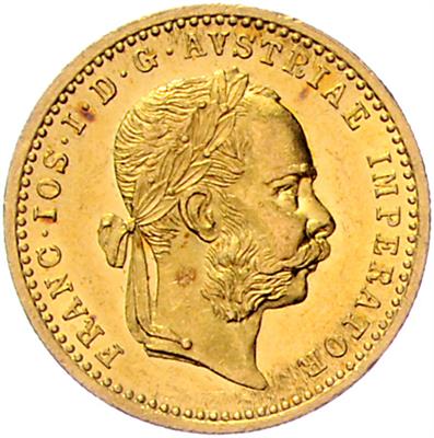 Franz Josef I. GOLD - Münzen, Medaillen und Papiergeld