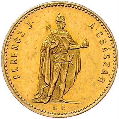 Franz Josef I. GOLD - Mince, medaile a papírové peníze