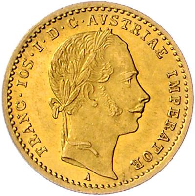 Franz Josef I. GOLD - Mince, medaile a papírové peníze