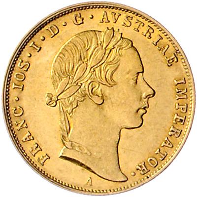 Franz Josef I. GOLD - Mince, medaile a papírové peníze