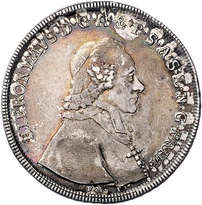 Hieronymus v. Colloredo - Monete, medaglie e cartamoneta