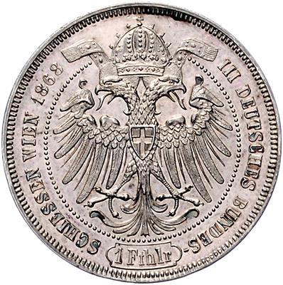 III. Deutsches Bundesschießen in Wien 1868 - Coins, medals and paper money