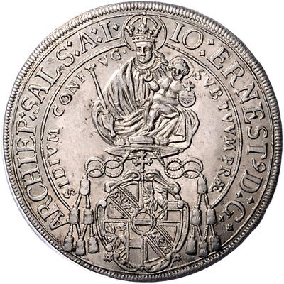 Johann Ernst von Thun und Hohenstein - Münzen, Medaillen und Papiergeld