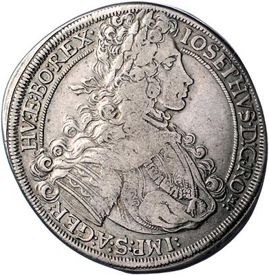 Josef I. - Mince, medaile a papírové peníze