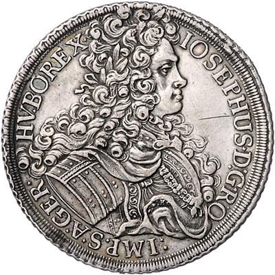 Josef I. - Münzen, Medaillen und Papiergeld