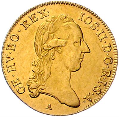 Josef II. GOLD - Mince, medaile a papírové peníze