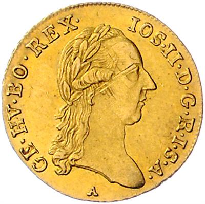 Josef II. GOLD - Münzen, Medaillen und Papiergeld