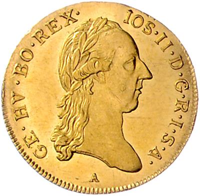 Josef II. GOLD - Coins, medals and paper money