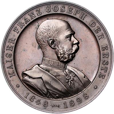 Kaiserjubiläumsschießen in Innsbruck 1898 - Monete, medaglie e cartamoneta